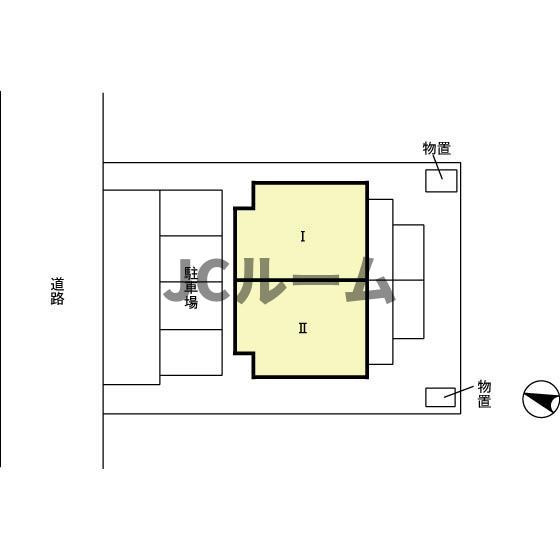 メゾン フリージアの区画図