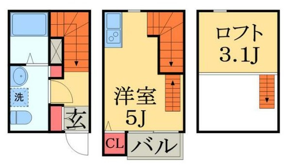 ハーモニーテラス湊新田の間取り