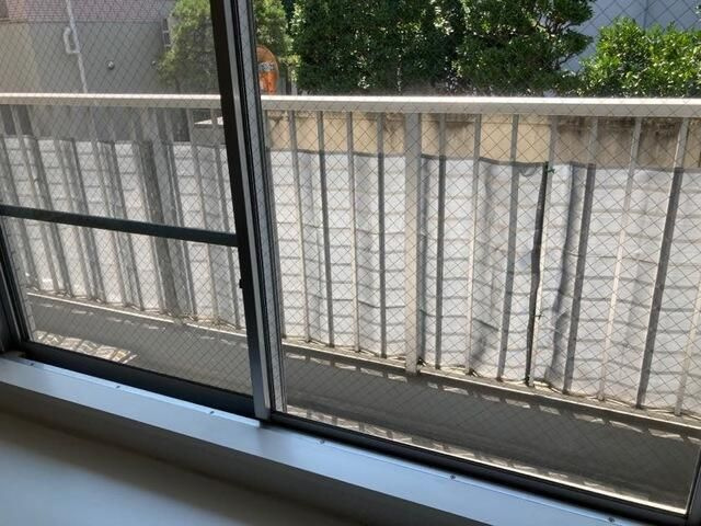 メゾンガーデニアのバルコニー