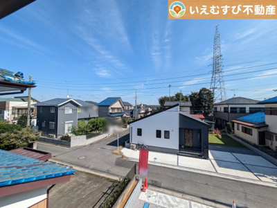 【展望】 | Livele Garden.S　熊谷新堀新田第3 | 高い建物が無く開放感のある展望
バルコニーからの展望も開けていて閑静な住宅地が望めます。日当りも良いですね♪