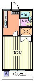 さいたま市桜区大字下大久保のアパートの間取り