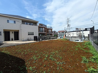 【外観】 | 奥行のある広いお土地になりますので、
建物プランやお庭・駐車場など様々なプランでご建築が可能です♪