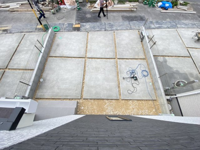 【駐車場】 | 糸満市真栄里Ⅳ（全4棟）C号棟 | C号棟　並列駐車3台可♪