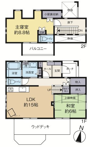 【間取り】の画像