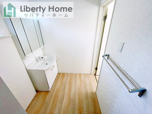 北茨城市中郷町粟野第1　新築戸建　2号棟の脱衣所