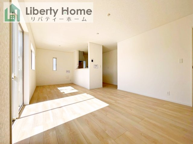 北茨城市中郷町粟野第1　新築戸建　2号棟の居間・リビング