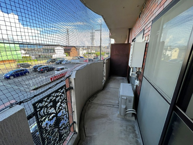 サンプラザ神楽のバルコニー