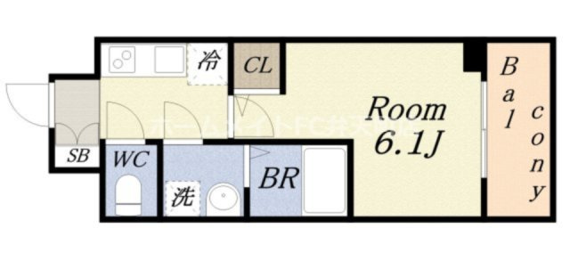 【間取り】 | エスリード弁天町NORTH RESIDENCE