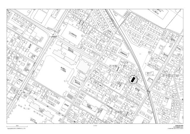 小山市若木町２丁目の地図