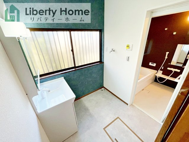 笠間市東平1期　中古戸建の脱衣所