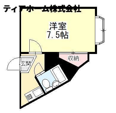 ロイヤル高田の間取り