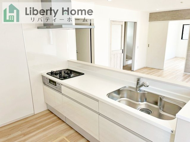 牛久市田宮町26期　新築戸建　１号棟のキッチン