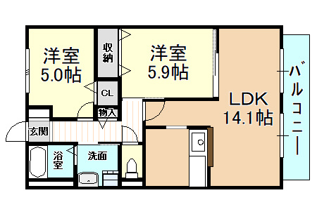【間取り】 | メゾン本郷