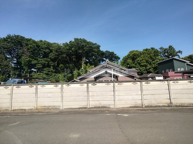 【前面道路含む現地写真】 | 坂戸市小沼 | 完成宅地渡しです