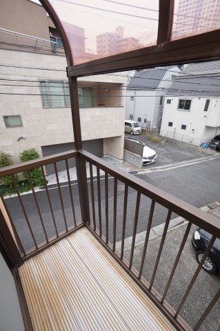 スズヒロハイムのバルコニー