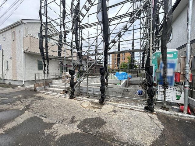 飯能市双柳・全1棟　新築一戸建　～2階LDK15.2帖～の外観|2025年6月26日撮影　現地写真