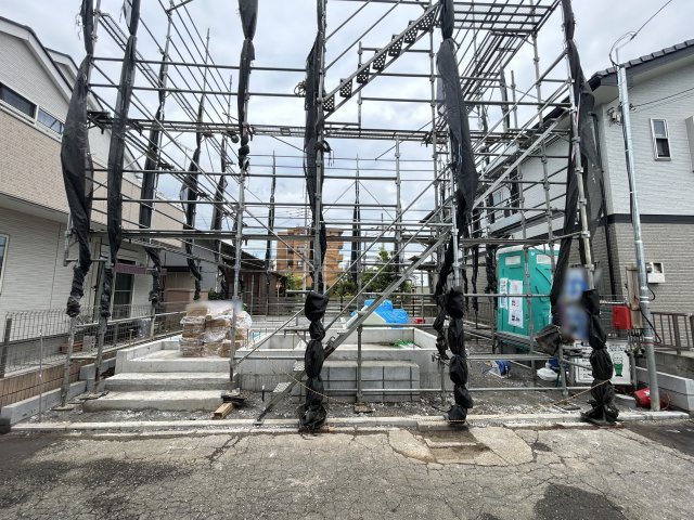 飯能市双柳・全1棟　新築一戸建　～2階LDK15.2帖～の外観|2025年6月26日撮影　現地写真