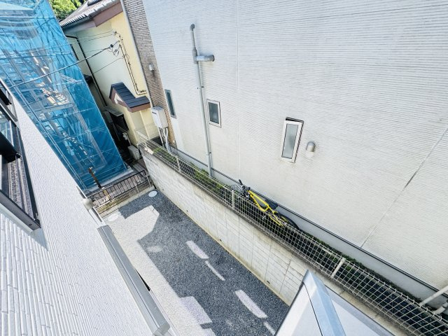 松戸市上本郷新築戸建【上本郷小学校：10分】の展望|バルコニーより南側眺望