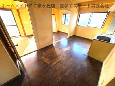 【居間・リビング】 | JSC高石 | ※イメージ　反転タイプのお部屋の写真
