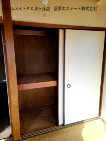 JSC高石の収納|※イメージ　反転タイプのお部屋の写真