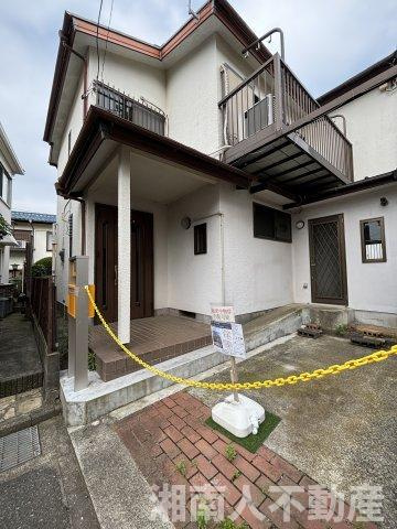 茅ヶ崎市浜竹1丁目　　売地の外観|交通量の少ない道路です