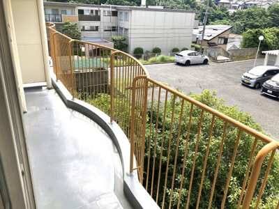 【バルコニー】 | メゾン北鈴 | ワイドな南側バルコニー