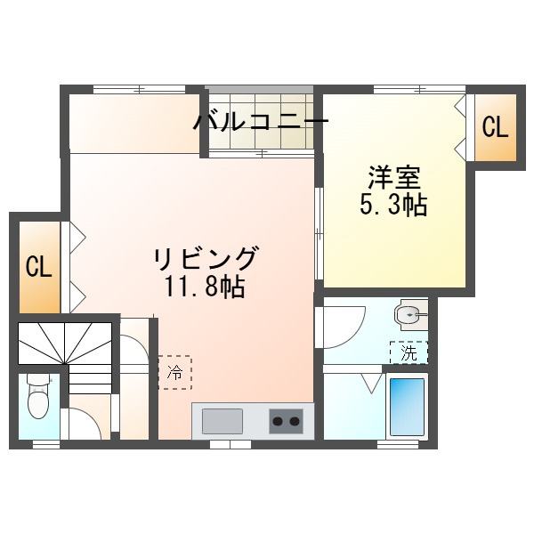 SORAの間取り