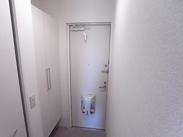 神戸市長田区名倉町５丁目のアパートの玄関|シューズボックス付き玄関