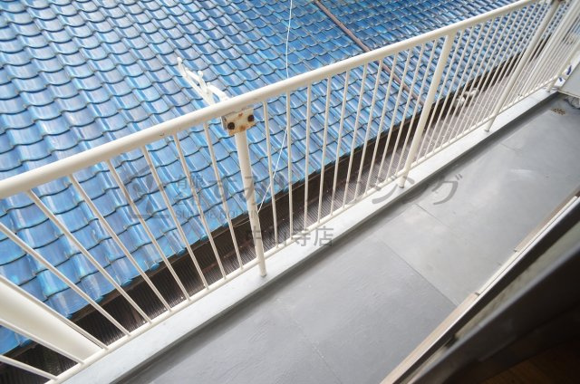 ドミール中山のバルコニー