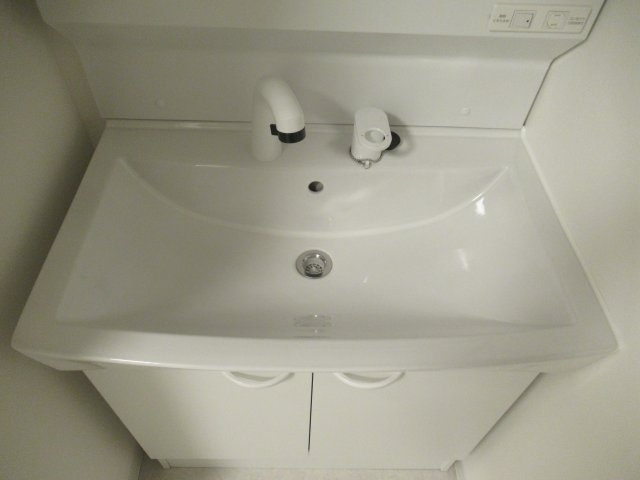 ハーバーランド神戸駅前１ＤＫの洗面所|忙しい朝には欠かせない洗面所です