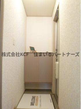 フリーデン山川の玄関|落ち着いた玄関です