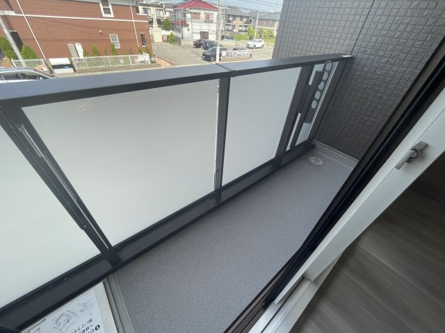 D-room沢野南のバルコニー