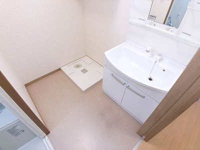 【洗面所】 | 瑞穂ヶ丘ビリーブ館【名古屋市賃貸・女性限定】