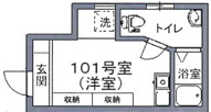 新宿区若松町のアパートの画像