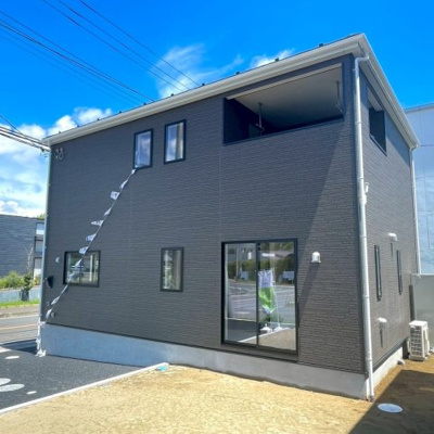 【外観】 | 山武市松尾町１号棟 | 最短即日のご見学も承ります。お気軽に０４７６－３７－３８８８までお問合せ下さい