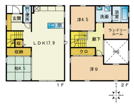 【間取り】 | オーサムタウン七隈