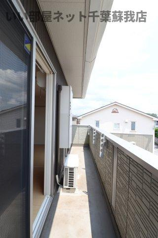 ファミーユのバルコニー|バルコニー付きです