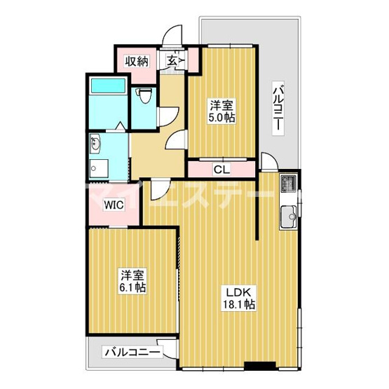 【間取り】 | アレンタワー新八代