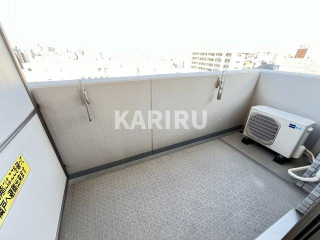 エスリード森ノ宮駅前のバルコニー