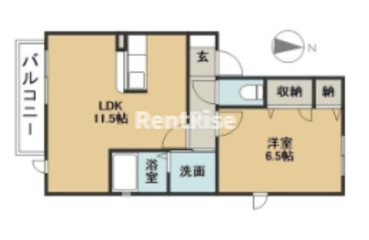 アクシスⅡの間取り