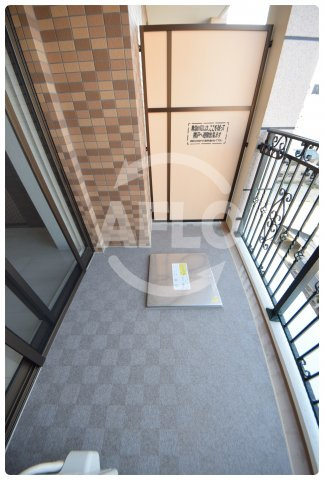 Luxe今里Ⅱのバルコニー|Luxe今里II　バルコニー