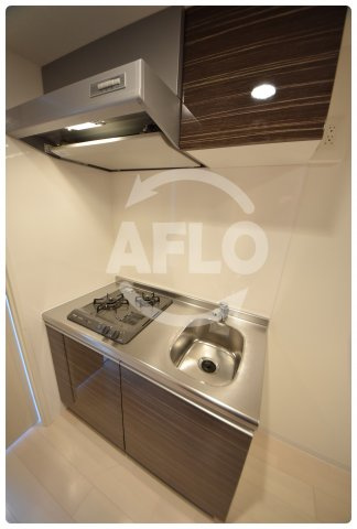 Luxe今里Ⅱのキッチン|Luxe今里II　2口ガスシステムキッチン