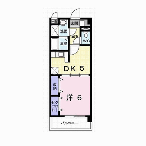 アニバーサリーの間取り