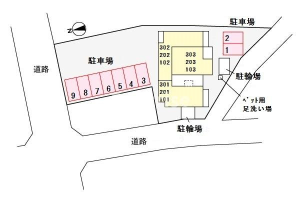 サン・ジェルメの駐車場|駐車場