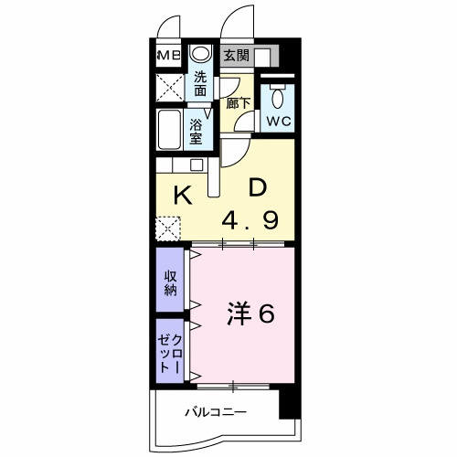 レルベ保田窪の間取り