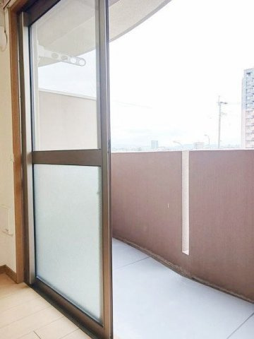 レルベ保田窪のバルコニー