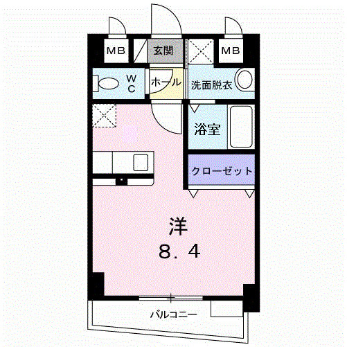 ソレシア・グランデ錦ヶ丘の間取り