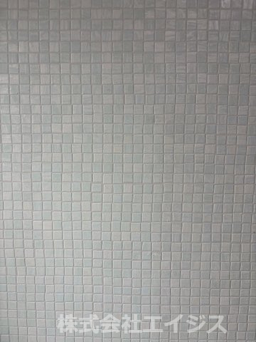八代市鷹辻町中古平屋戸建のその他|洗面所は可愛いタイル柄です。