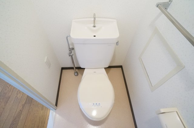 ボヌールソシアのトイレ|参考、同建物・反転間取りの号室