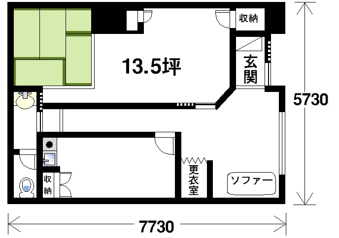アルファパレスの間取り